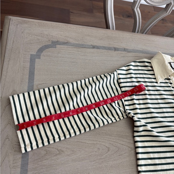 Tuckernuck Green Stripe Ashton Knit Polo Dress NWOT - Picture 9 of 10